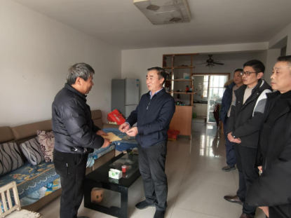 淮南市林业局开展2026年春节“送温暖”行动