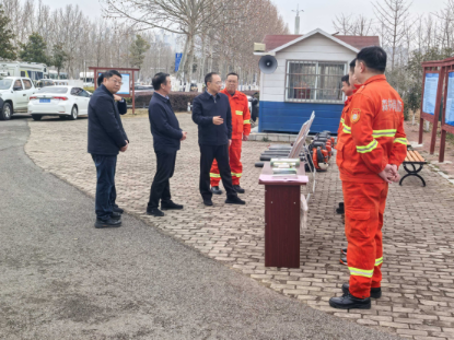 时志远赴舜耕山林区开展冬季巡林工作